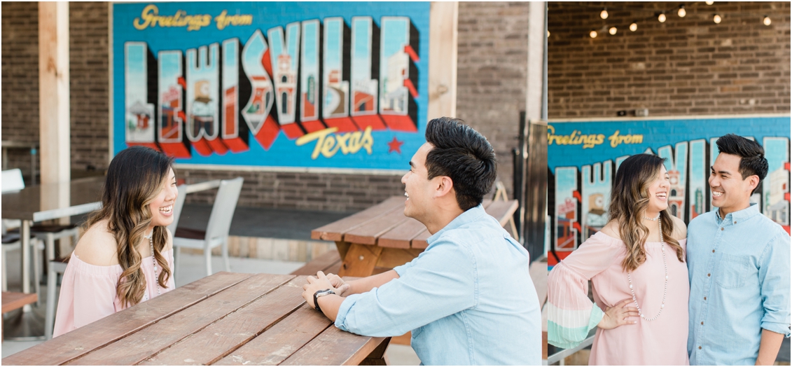 lewisville engagement session
