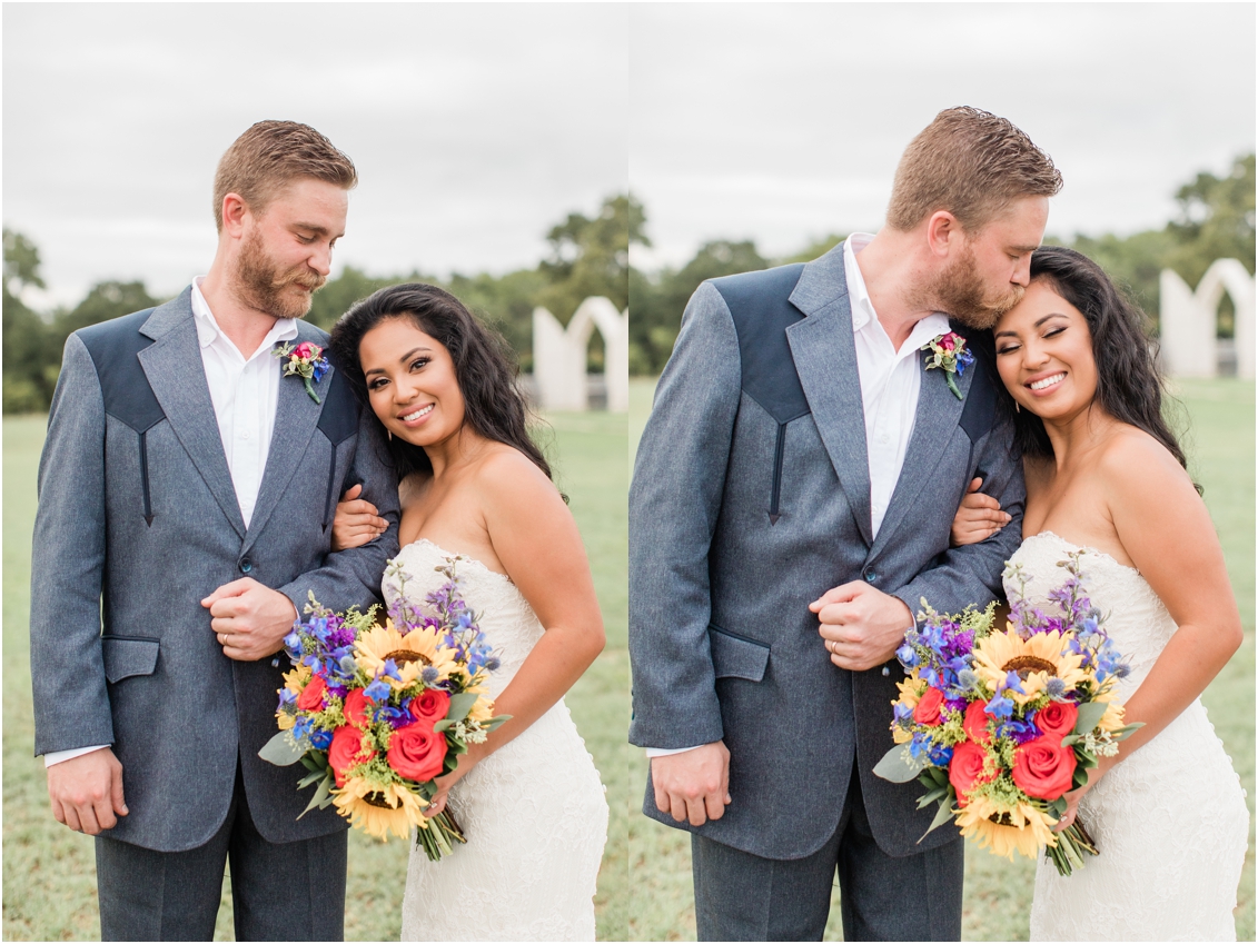 Bride and Groom Portraits at Flying V Ranch wedding by Gaby Caskey Photography