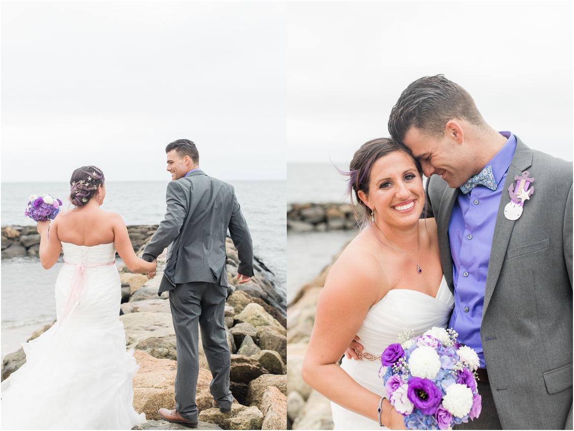 cape cod wedding, bride and groom portraits by gaby caskey photography