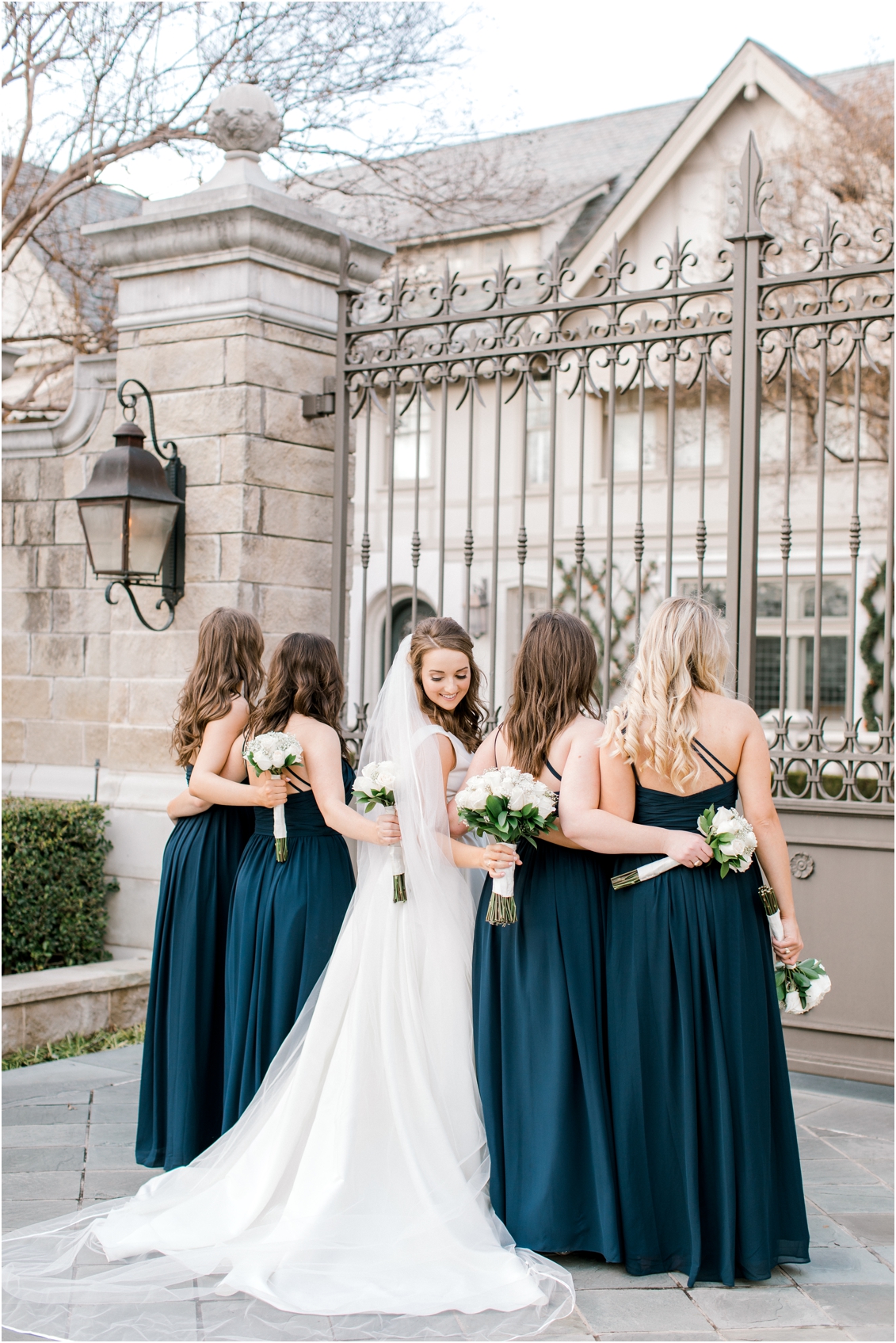 bridesmaids portraits, Fort Worth, Texas Wedding at River Crest Country Club by Gaby Caskey Photography