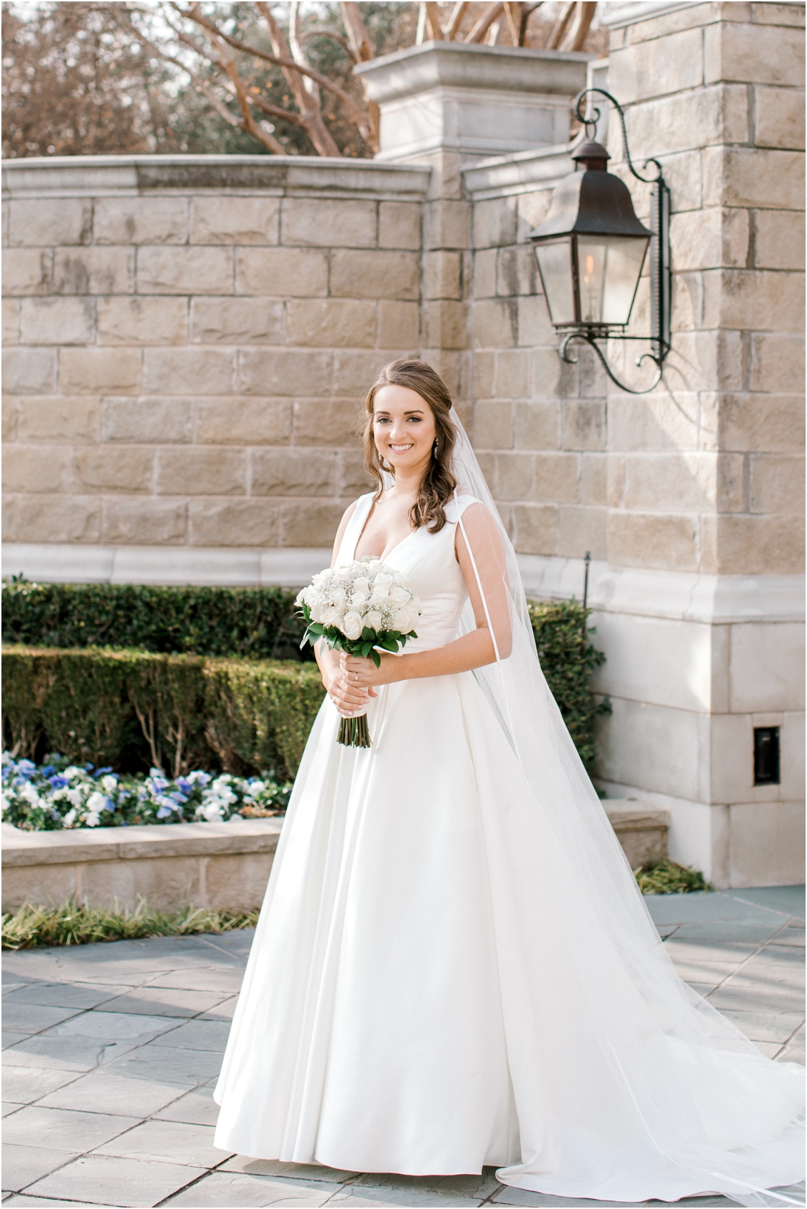 bridal portraits, Fort Worth, Texas Wedding at River Crest Country Club by Gaby Caskey Photography