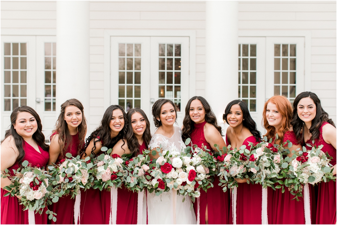 A Wedding at the Milestone in Denton, Texas by Gaby Caskey Photography, bridesmaids portraits