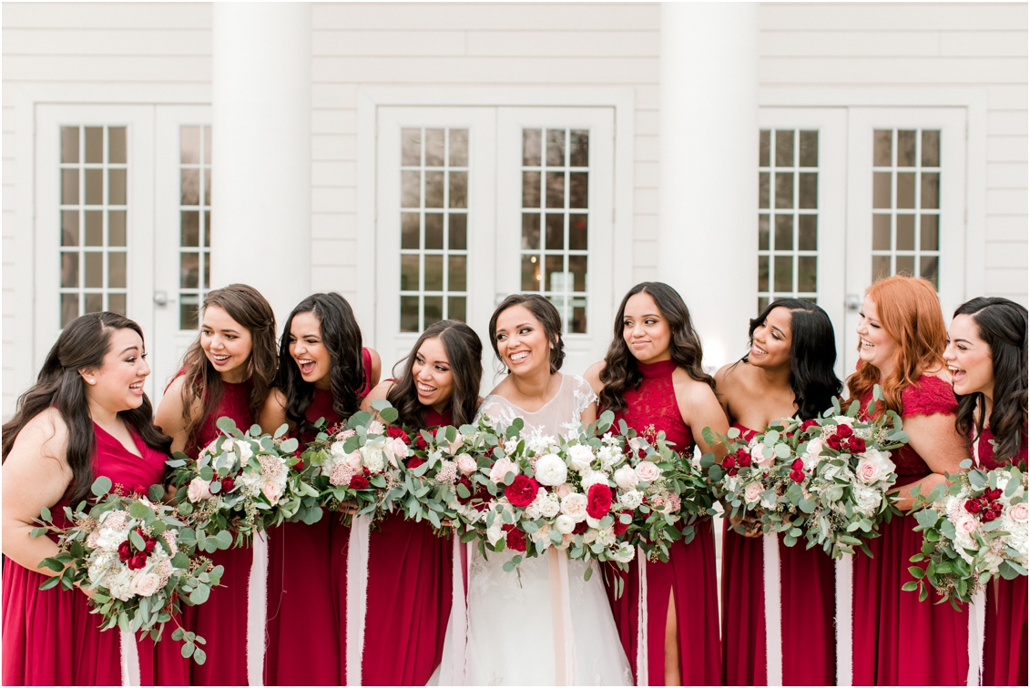 A Wedding at the Milestone in Denton, Texas by Gaby Caskey Photography, bridesmaids portraits