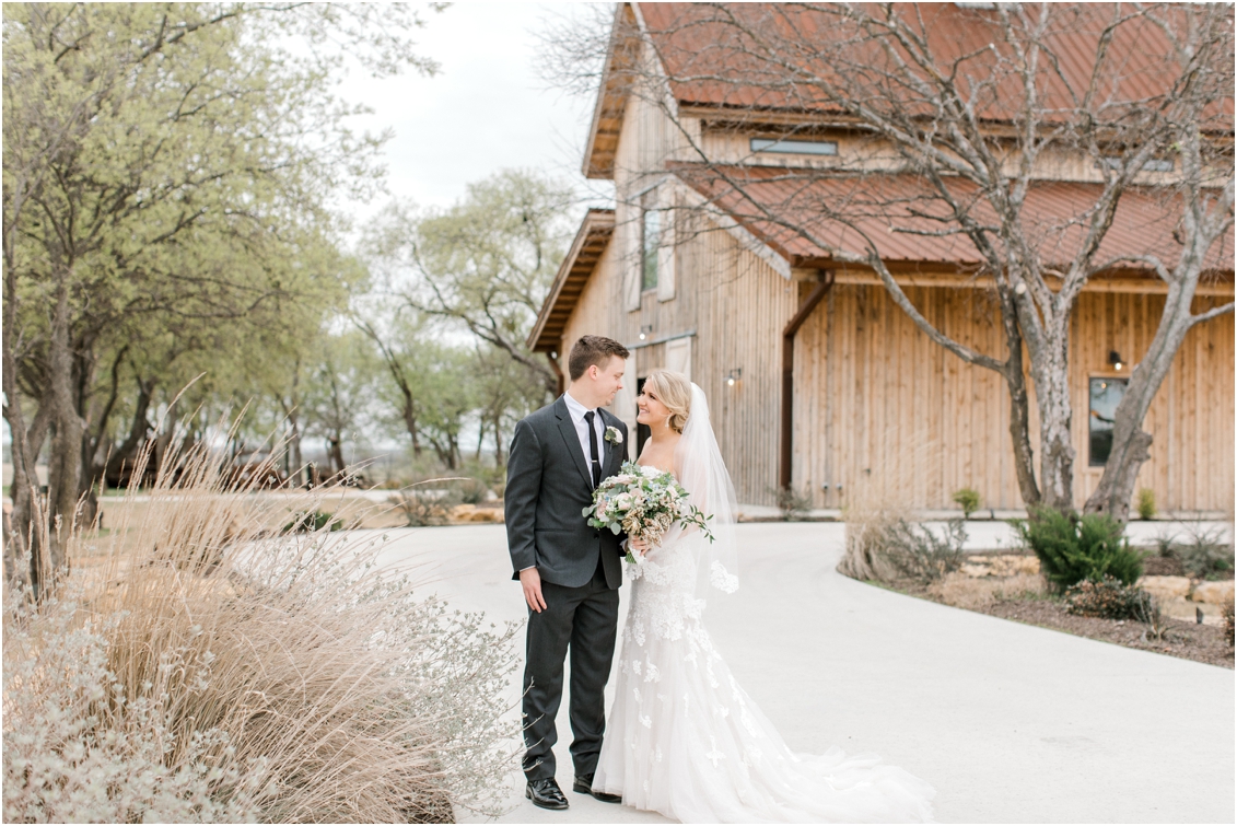 Bride and Groom portraits at Chapel Creek Ranch in Denton, Texas by Gaby Caskey Photography