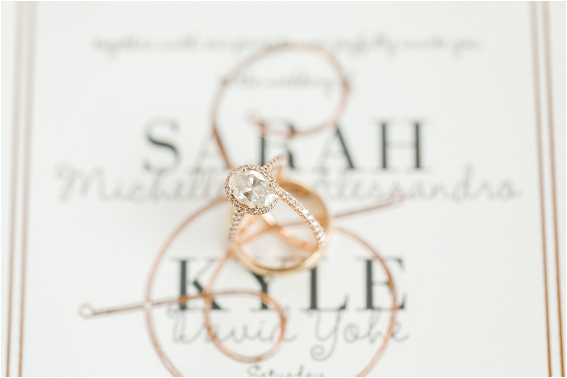 Wedding at Rustic Grace Estate by Gaby Caskey Photography, wedding ring details shot