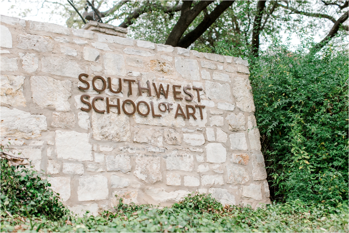 Southwest School of Art Wedding Day in San Antonio, Texas by Gaby Caskey Photography