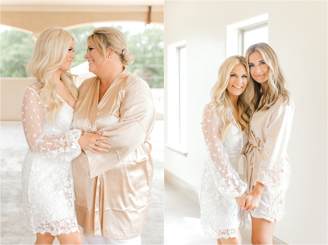 Boho Wedding Day at D'Vine Grace Vineyard by Gaby Caskey Photography, DFW Wedding Photographer, getting ready photos, bridesmaids robes