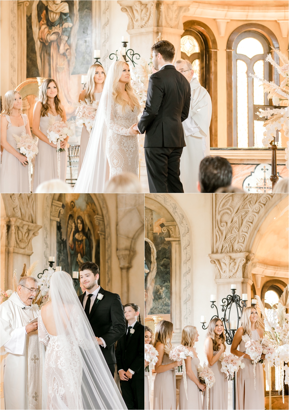 Boho Wedding Day at D'Vine Grace Vineyard by Gaby Caskey Photography, DFW Wedding Photographer, wedding chapel, Bella Donna Chapel, wedding ceremony